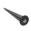Orivin 10 Pcs Ground Light Spikes Stakes, Socket Pole Projection