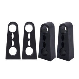 XUKEY Door Noise Isolation Shock Absorber Volkswagen Door Damping Block TPE Noise Reducing Shock Absorber Stop Damper Damper Fit Volkswagen Vw Car