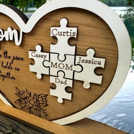 Mom You are the piece that holds us together Mother’s   Day gift