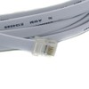 RiteAV - 3.7m RJ12/M to RJ12/M 6P6C Straight for Data Telephone Line Cable - Grey