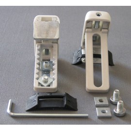 ps QUICKFIX -Plus universal clamp support including sealing pad (2 pieces) for roller blinds, double roller blinds, cassette roller blinds, duo roller blinds and blinds