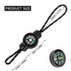20PC Compass Zipper Pull Fits for Sport Outdoor Travel Backpack