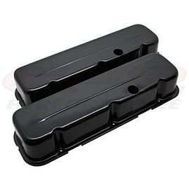1965-95 Compatible/Replacement for Chevy Big Block 396-427-454-502 Tall Steel Valve Covers - Black