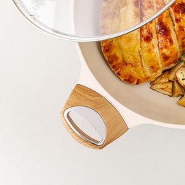 SENSARTE Frying Pan Bakelite Handle Accessories Repalcement Compatible(Taupe helper handle)