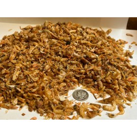 Barnacle Bills Freeze Dried "Bits & Baby Red Shrimp" Tropical Fish Food Turtles   Lizards - 3 oz