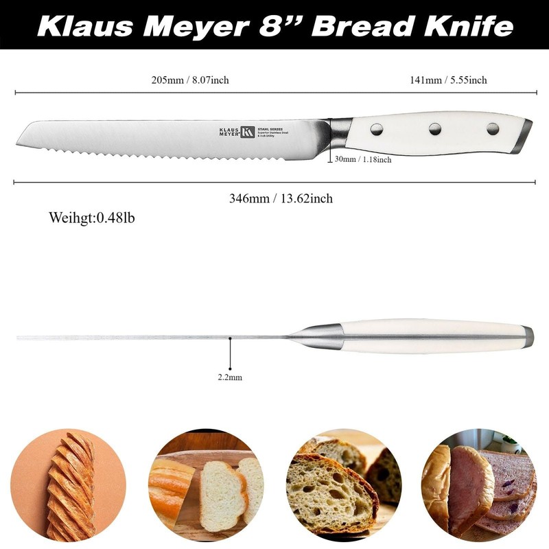 Klaus Meyer Stahl High Carbon Exclusive German Steel 8 inch
