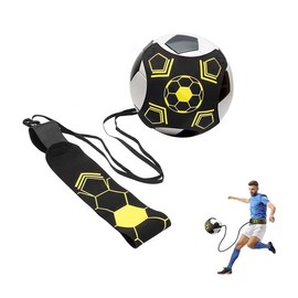 1Pcs Soccer Training Belt，Soccer Practice Trainer，Adjustable Football Practice Belt，Kick Throw Solo Soccer Training Equipment for Teenagers & Adults