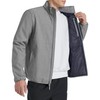 Champion Men's Lightweight Active Soft Shell Jacket with Stand Collar,