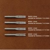 SiiRo 6 in 1 Leather Groover Tool, Edge Beveler Leather