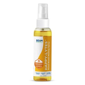 Beam Minerals Happy-Lytes | All-Natural Liquid Electrolytes Fulvic Electrolyte Misting Spray | Fulvic Acid Trace Mineral Liquid Spray | Exceptional Cellular Micronutrients Supplements | 2 fl Oz