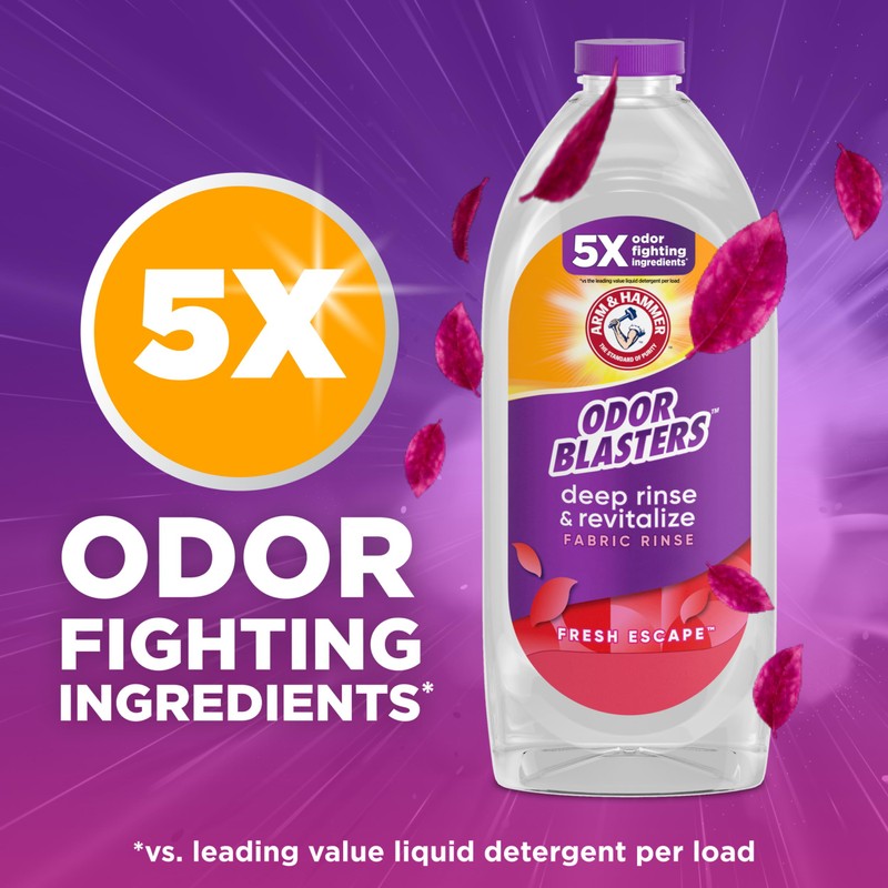 ARM & HAMMER Odor Blasters Deep Rinse and Revitalize Fabric