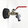 IBC Drain Tank Adapter for Brass Garden Tap with 12.7