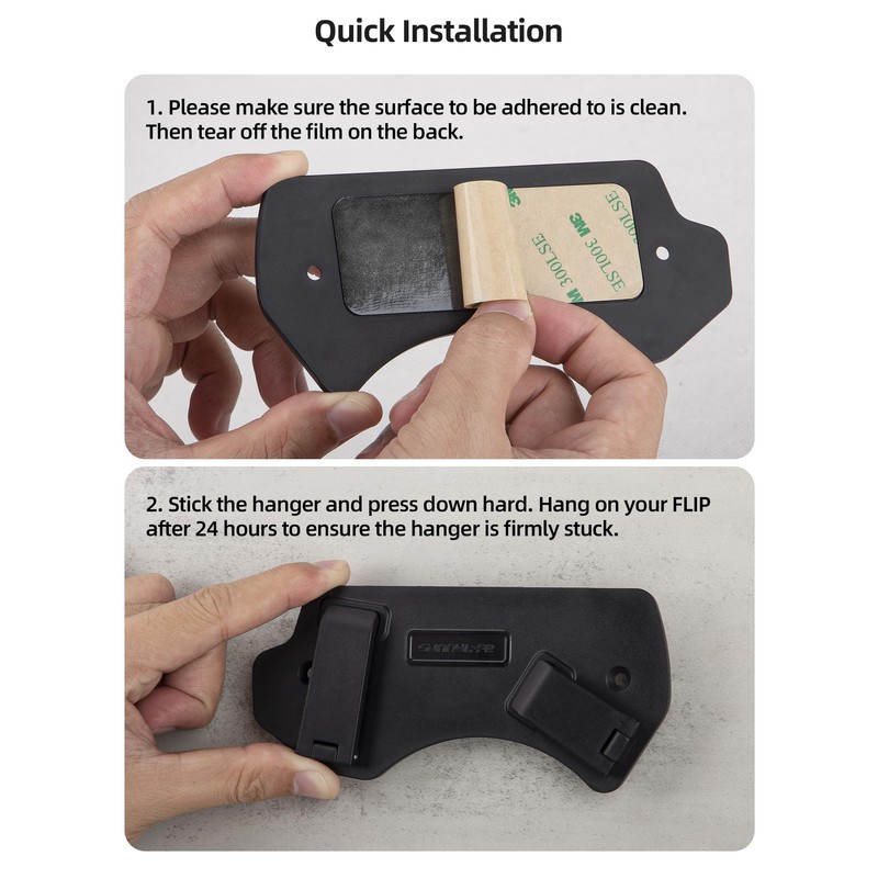 Honbobo Wall Mount Accessories for DJI Flip, Hanging Display Stand,