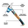 OX Tools Pro 22oz Curved Hickory Handle Hammer with TPR