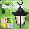 Dynaming 2 Pack Solar Hanging Lights Outdoor, Solar Powered Garden