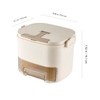 Ice Cube Tray with Lid and Ice Storage Bin, 52