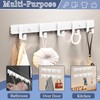 Bosdontek 2 Pack Wall Coat Racks, Heavy Duty Coat Hooks