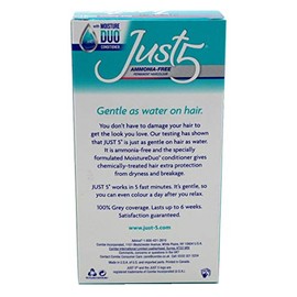 Just 5 Color Darkest Brown (2 Pack)