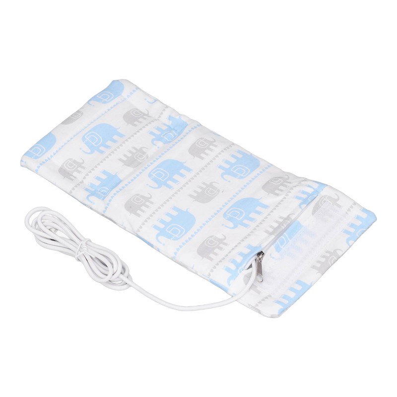 Travel Milk Heat Bag USB Portable Compact Zip Closure Thermostat