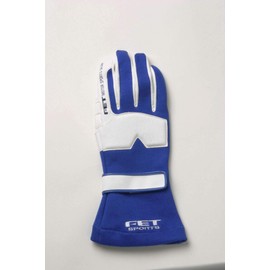 Asahi Rise FT3DGL16 FET Sports Gloves Racing Gloves 3D BU/WH S