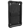 Tablet Case Black Silicone Precise Cutouts Shock Absorbent Stable Kickstand