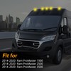 HIMARKLIF Front Roof Marker Lamp, Cab Roof Light White Roof