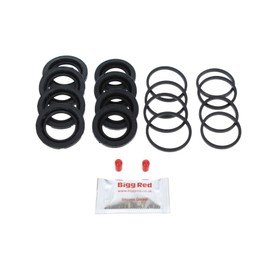 Bigg Red - Front Brake Caliper Repair Kit - Compatible with S60 & V70, Coupe Turbo, Alfa Gt 147 156 & 166, 166 3.2, 166 3.0, 156 3.2, 406 607 3.0 V6, 406 3.0 V6