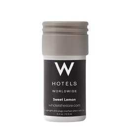 W Hotel Mini Home Fragrance Scent Refill - Works with Plug in Wall Diffuser - Luxury Hotel Collection - Notes of Lemon, Green Tea, and Laurel Leaf - Sweet Lemon
