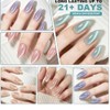 Rotuladores Color Para Uñas 6 Piezas Magnético Alto Brillo Secado