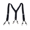 Mens Suspenders Strong Fixability Adjustable Beautiful Practical Fashionable Metal Clip