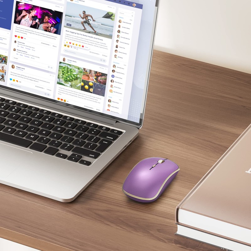 JOYACCESS Wireless Mouse - 2.4G Portable & Ergonomic with 5