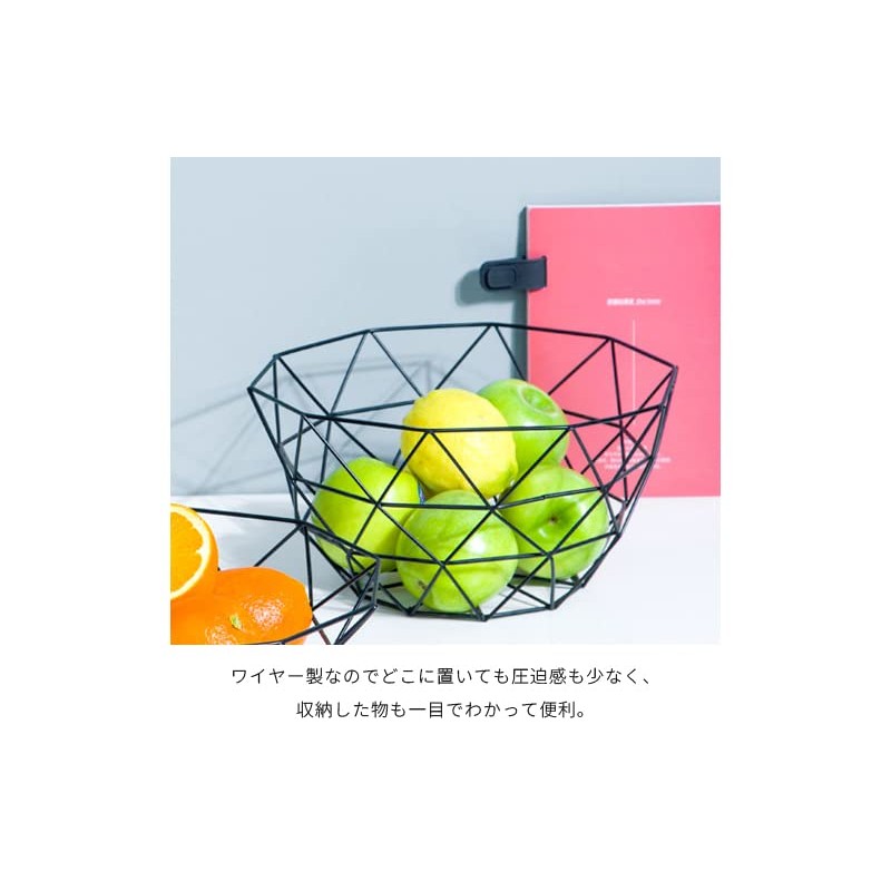 Suitcase Company GPT Wire Basket, Triangular, Deep Shape, Geometric Basket,