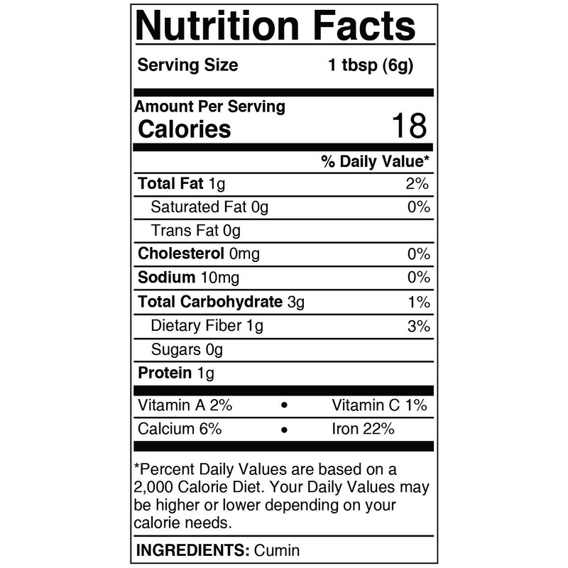 PURE Ground Cumin (8 oz) Pure & Natural Premium Cumin