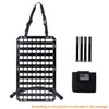 TACNEX Rigid MOLLE Panel for Vehicle Seat Back Organizer Aluminum