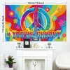 Groovy Sign 60's Party Scene Setters Wall Decoration 60's Theme