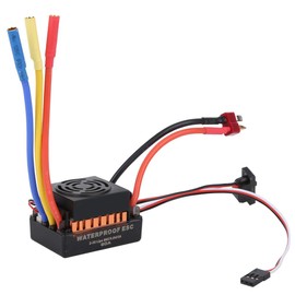 VGEBY Electronic Speed Controller, Sensorless Electronic Speed Control ESC RC Car Accessories (Orange)