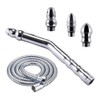 Shower with 3 Shower Heads and 59 Inch Shower Hose,