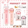 4 Pcs Cute Cat Paw Kawaii School Supplies Cute Cat