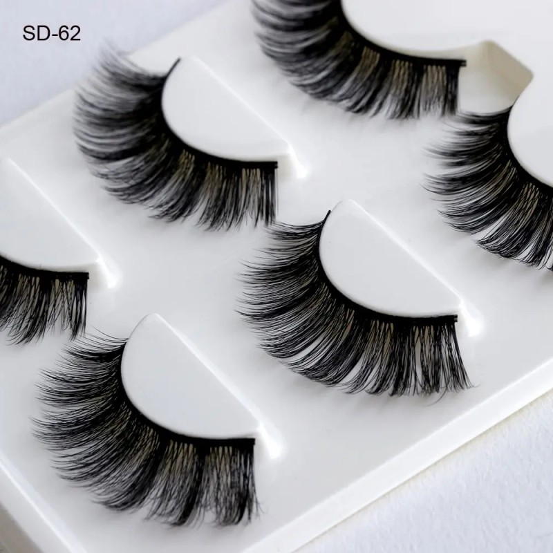 Extensiones De Pestañas 3d De Visón Pestañas Postizas