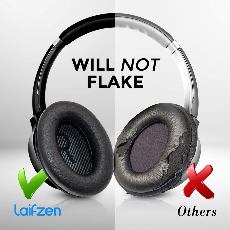 Lambskin QC45 Earpads Cushions Replacement Ear Pads for Bose QC