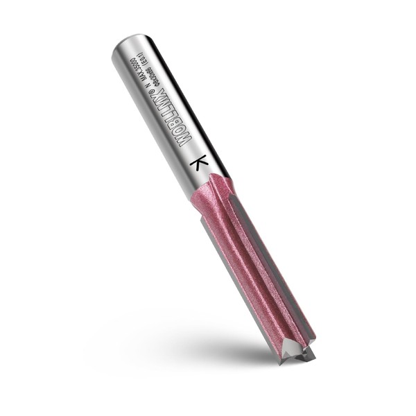 WOBLLMX 3 Klingen Nutfräser 8mm Schaft,Ø9mm Arbeitslänge 30mm Professional Hartmetall