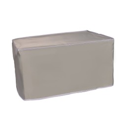 Silver Gray Cover Compatible with xTool P2S and xTool P2 55W Desktop CO2 Laser Cutters WITH RAISER BASE INCLUDED, Anti Static and Waterproof Cover WITH OPENING IN THE BACK FOR THE EXHAUST PIPE