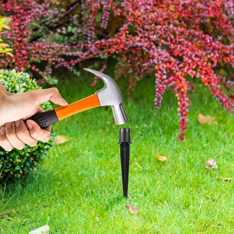 lasuroa 8pcs Solar Light Replacement Stakes, 5.31x0.78 Inch Outdoor Lighting