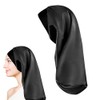 Silk Hair Cap Black