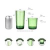 Vasos acrílicos coloridos de 22 onzas (juego de 8), vasos