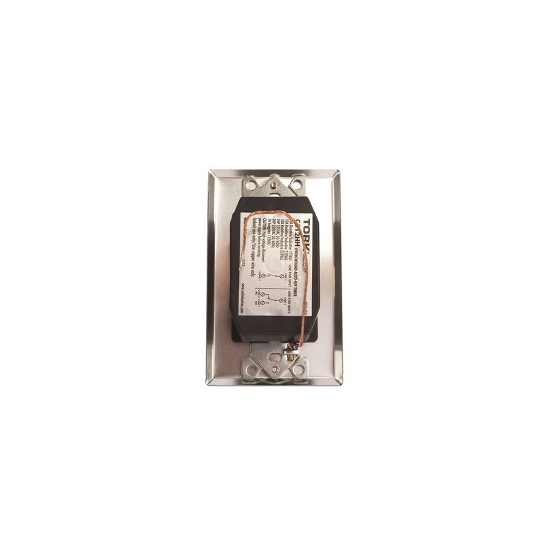TORK C512H Spring-Wound in-Wall Twist Timer with Commercial Style Metal