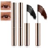 2PCS Ultra-Fine Lengthening Waterproof Quick-Dry Mascara, Iron Wand Mascara, Waterproof