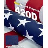 Heavy Duty 420D Oxford American Flag 2x3' with Embroidered Stars