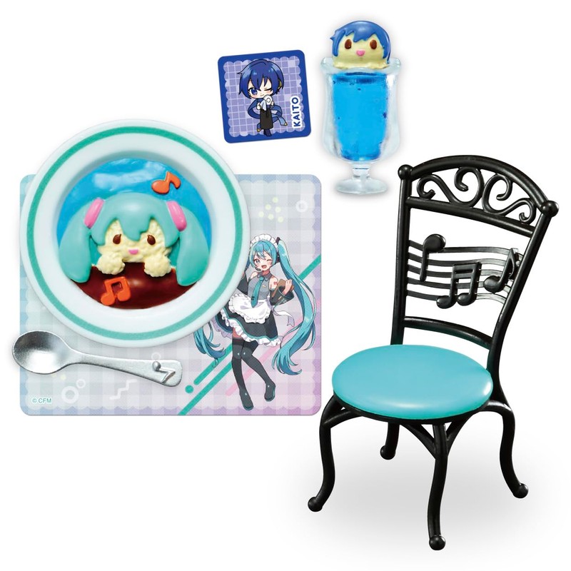 Re-ment-Hatsune Miku's Cafe-Trading Figure- 1 of 8 Blind Box
