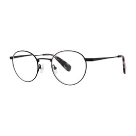 Scojo New York The Booth Reading Glasses, Handmade Scratch Resistant Readers for Women and Men, Black +1.50
